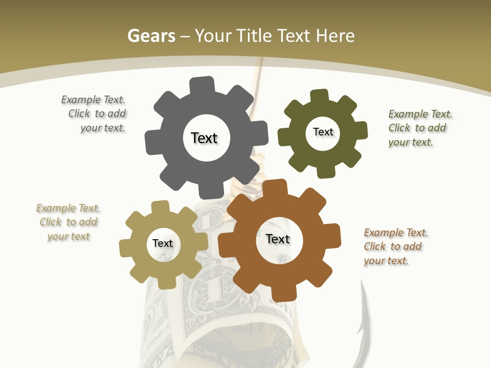 Hook Gold Design PowerPoint Template