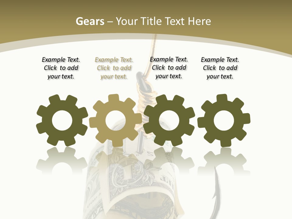 Hook Gold Design PowerPoint Template