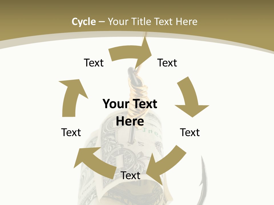 Hook Gold Design PowerPoint Template