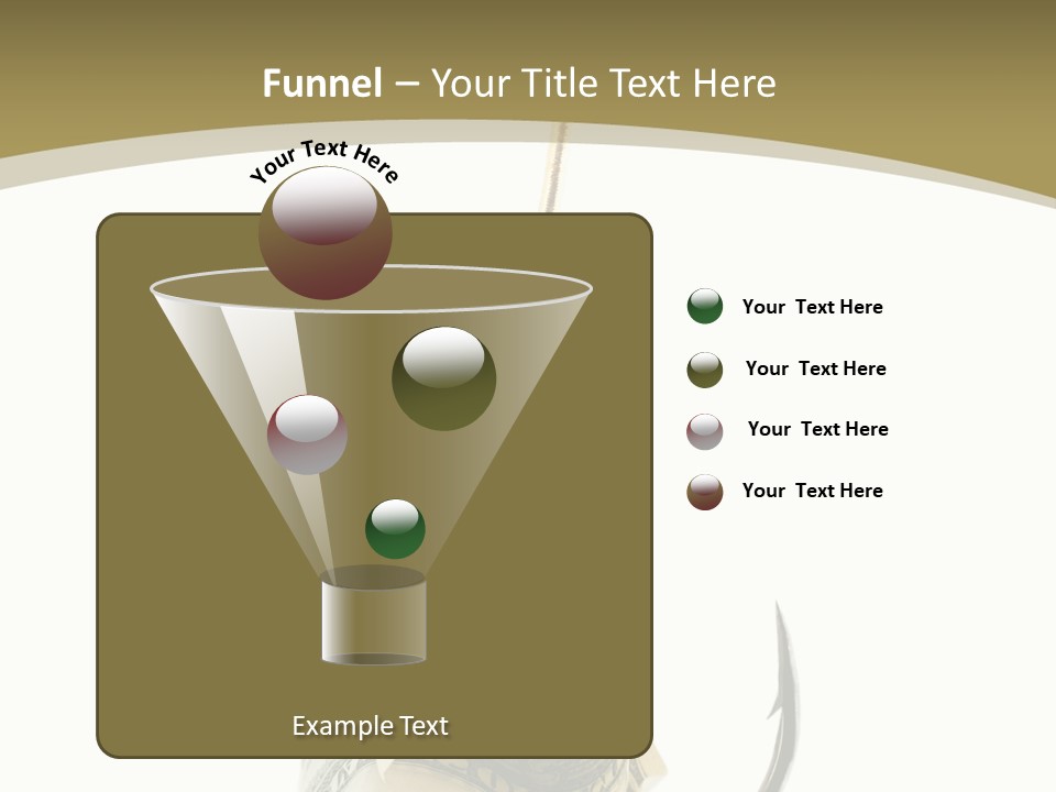 Hook Gold Design PowerPoint Template