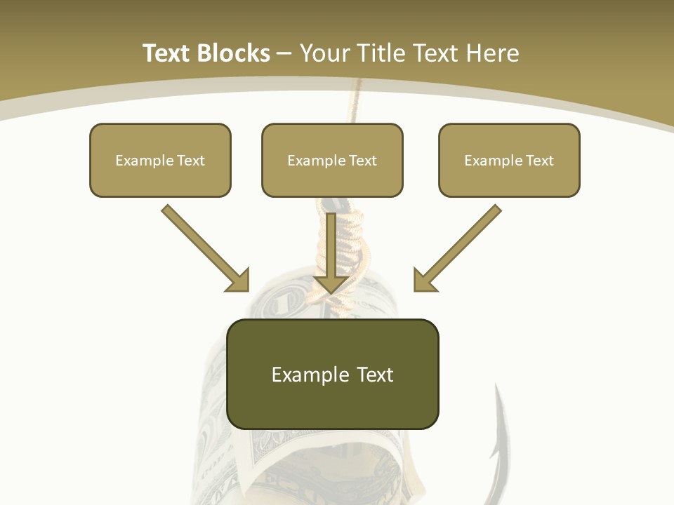 Hook Gold Design PowerPoint Template
