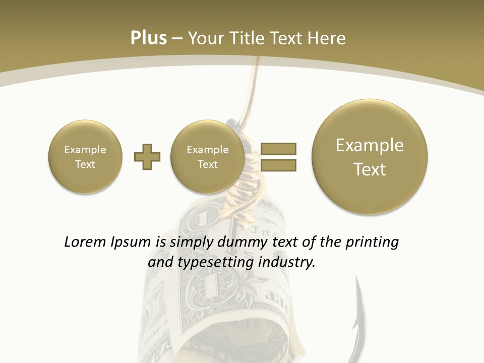 Hook Gold Design PowerPoint Template