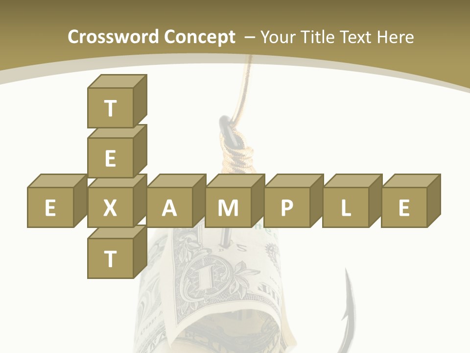 Hook Gold Design PowerPoint Template