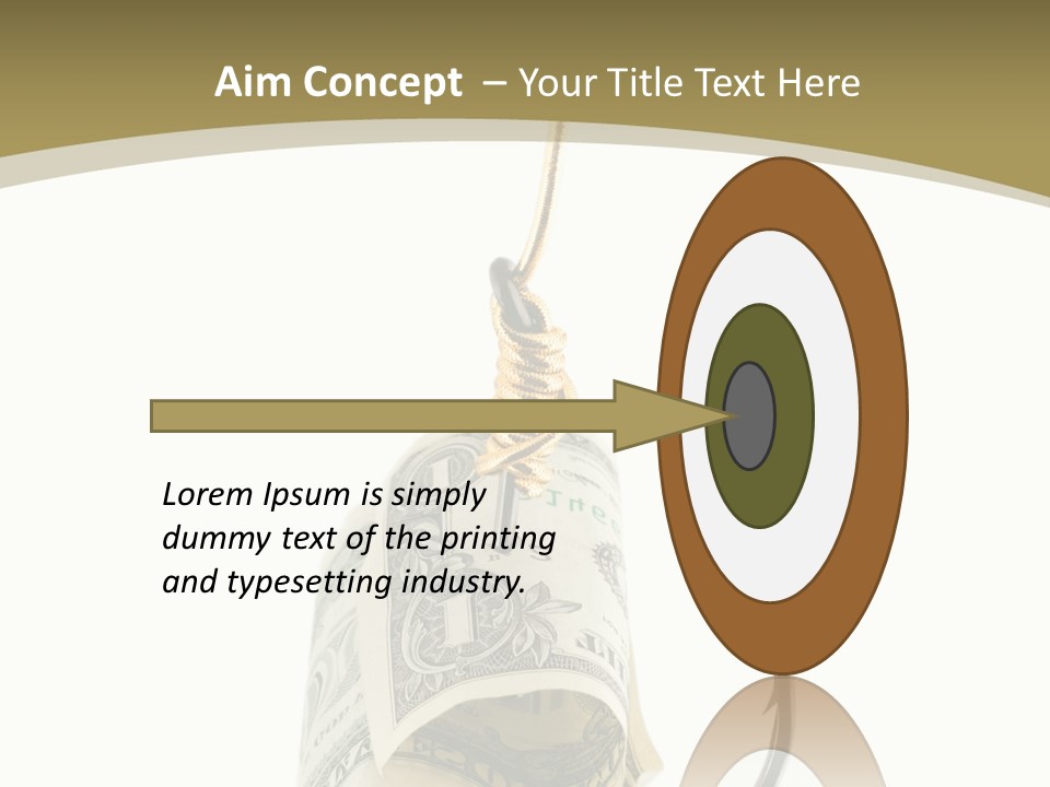 Hook Gold Design PowerPoint Template