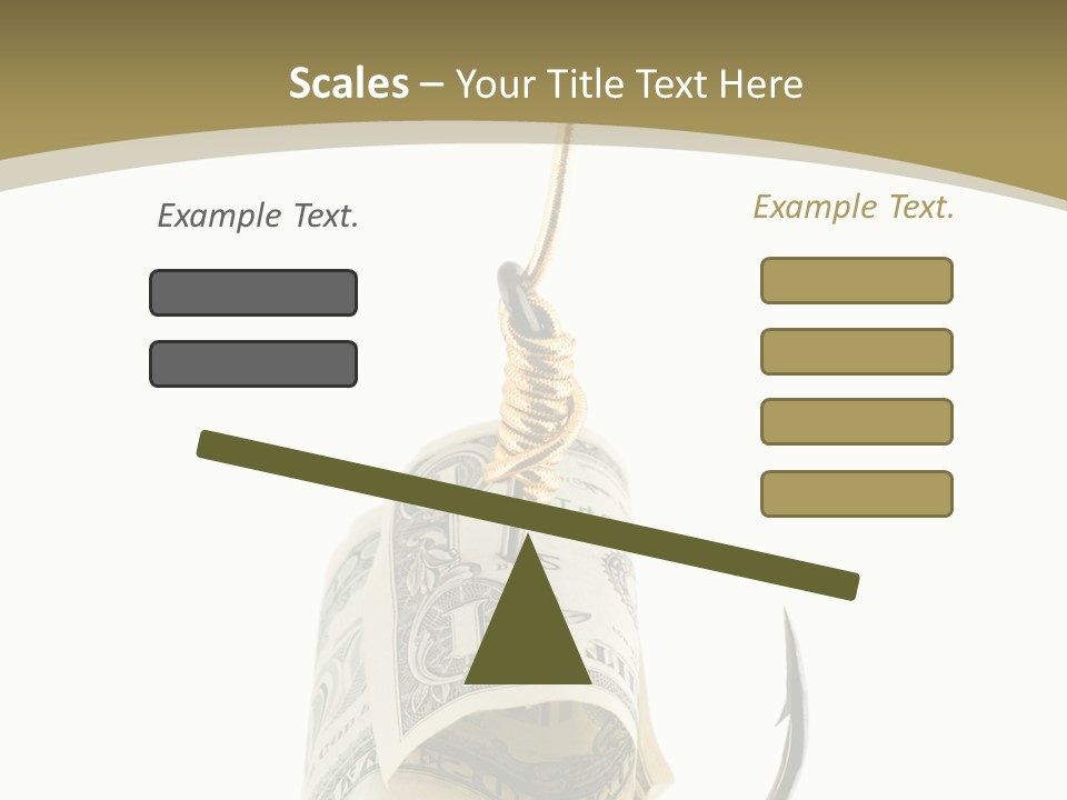 Hook Gold Design PowerPoint Template