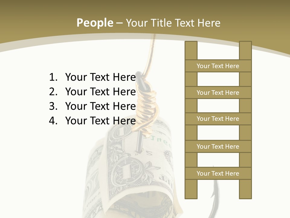 Hook Gold Design PowerPoint Template