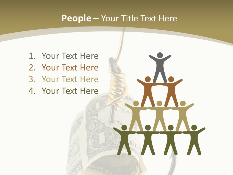 Hook Gold Design PowerPoint Template