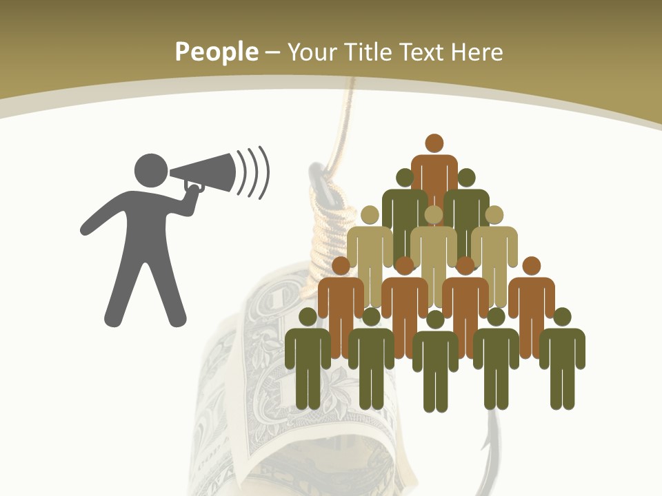 Hook Gold Design PowerPoint Template