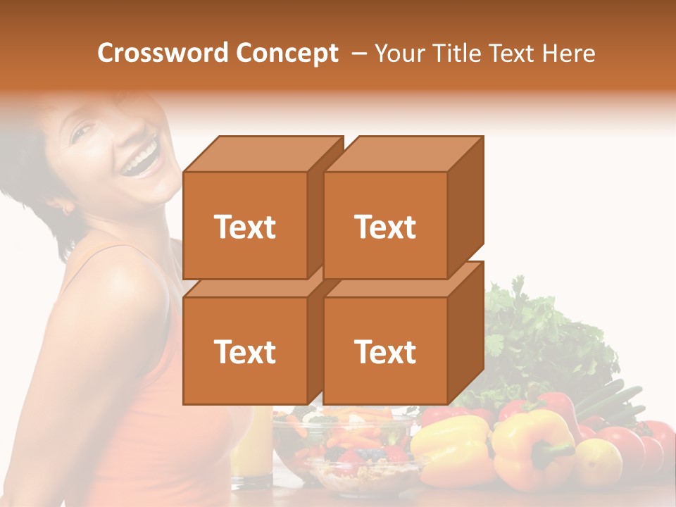 People Teeth Grape PowerPoint Template