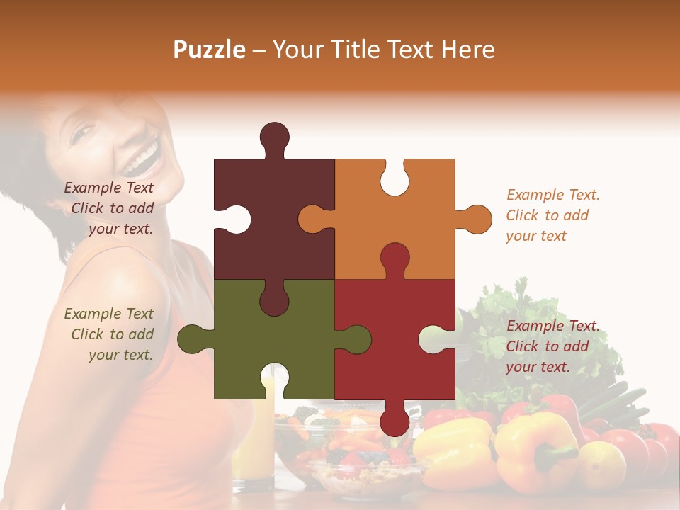 People Teeth Grape PowerPoint Template