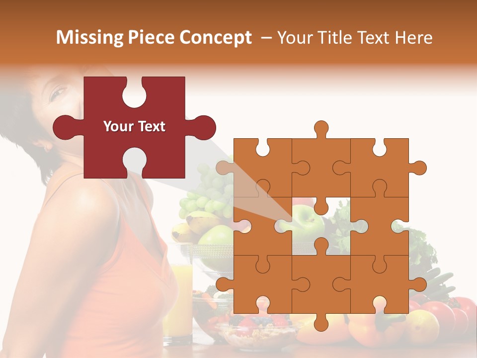 People Teeth Grape PowerPoint Template