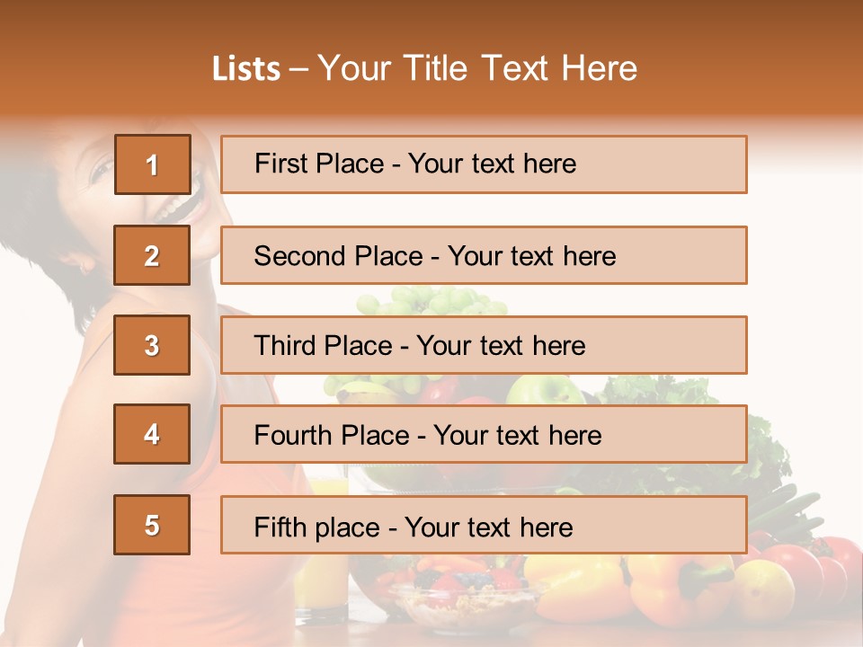 People Teeth Grape PowerPoint Template
