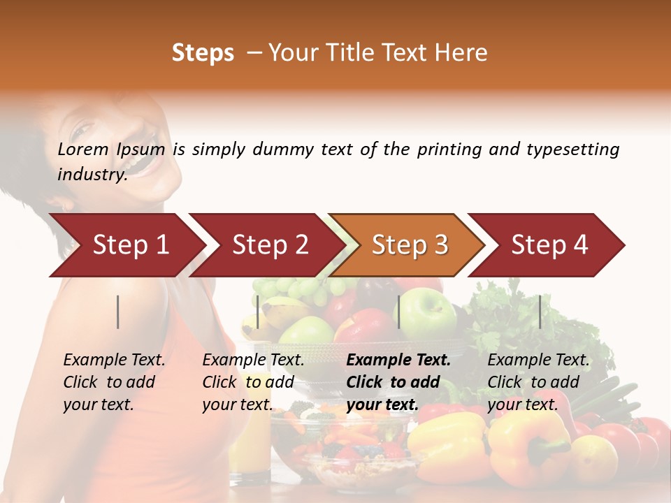 People Teeth Grape PowerPoint Template