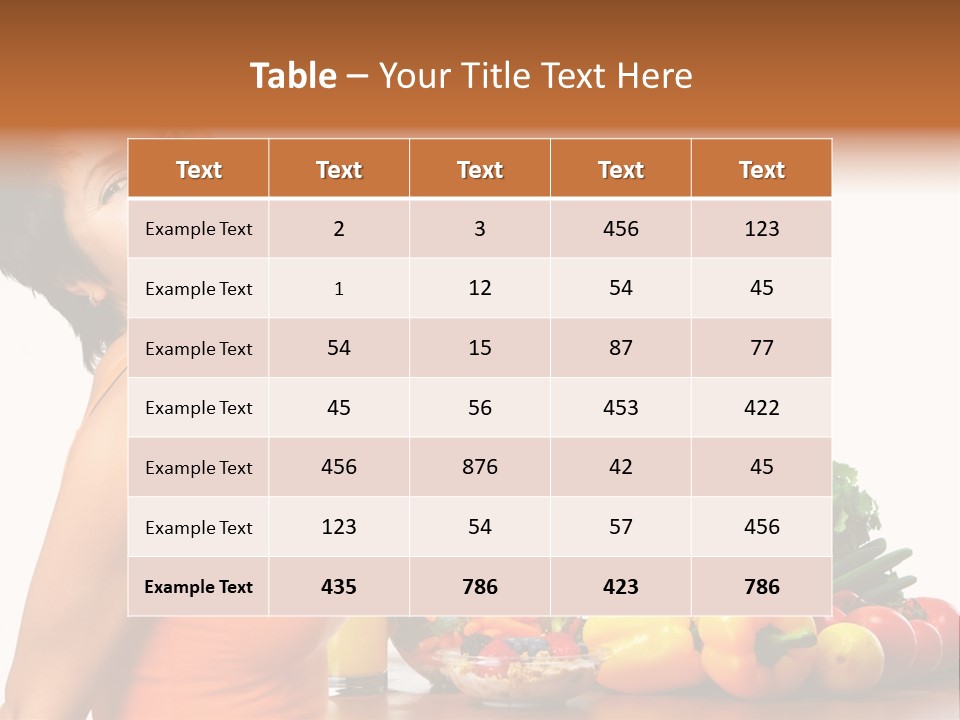 People Teeth Grape PowerPoint Template