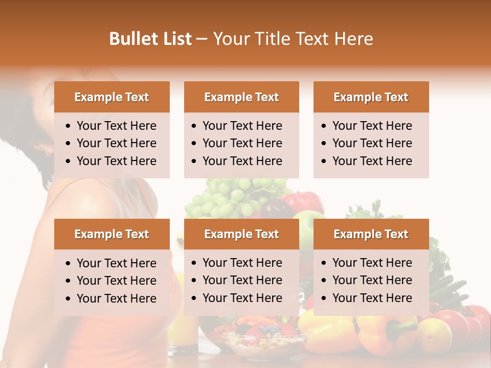 People Teeth Grape PowerPoint Template