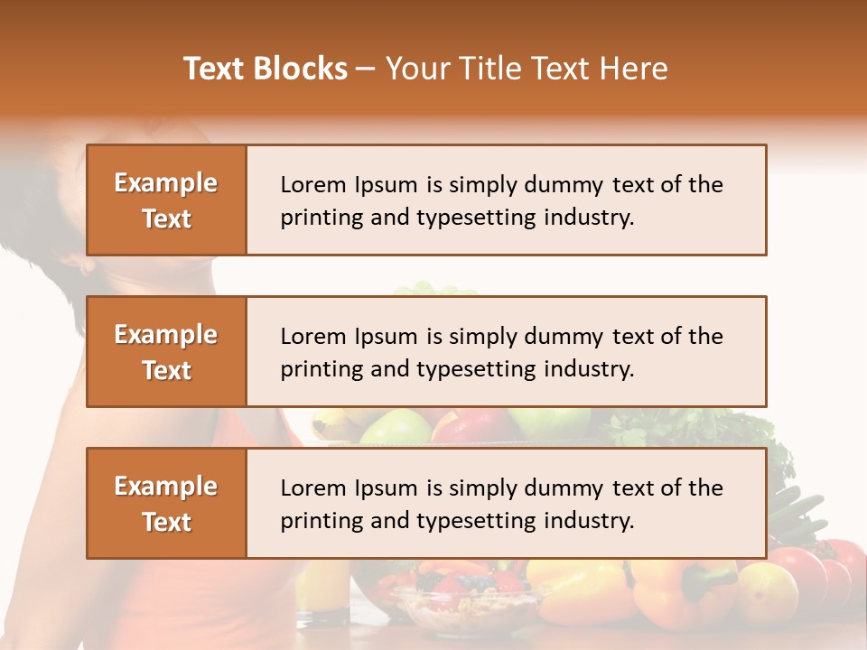 People Teeth Grape PowerPoint Template