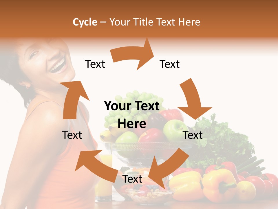 People Teeth Grape PowerPoint Template