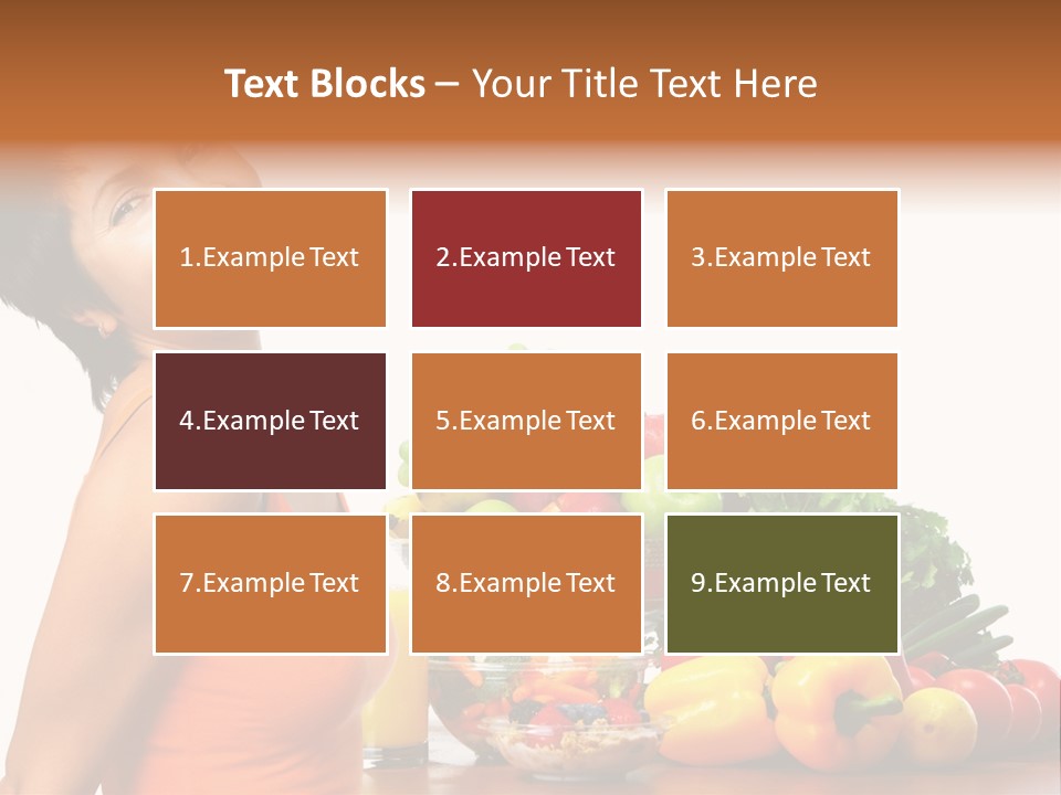 People Teeth Grape PowerPoint Template