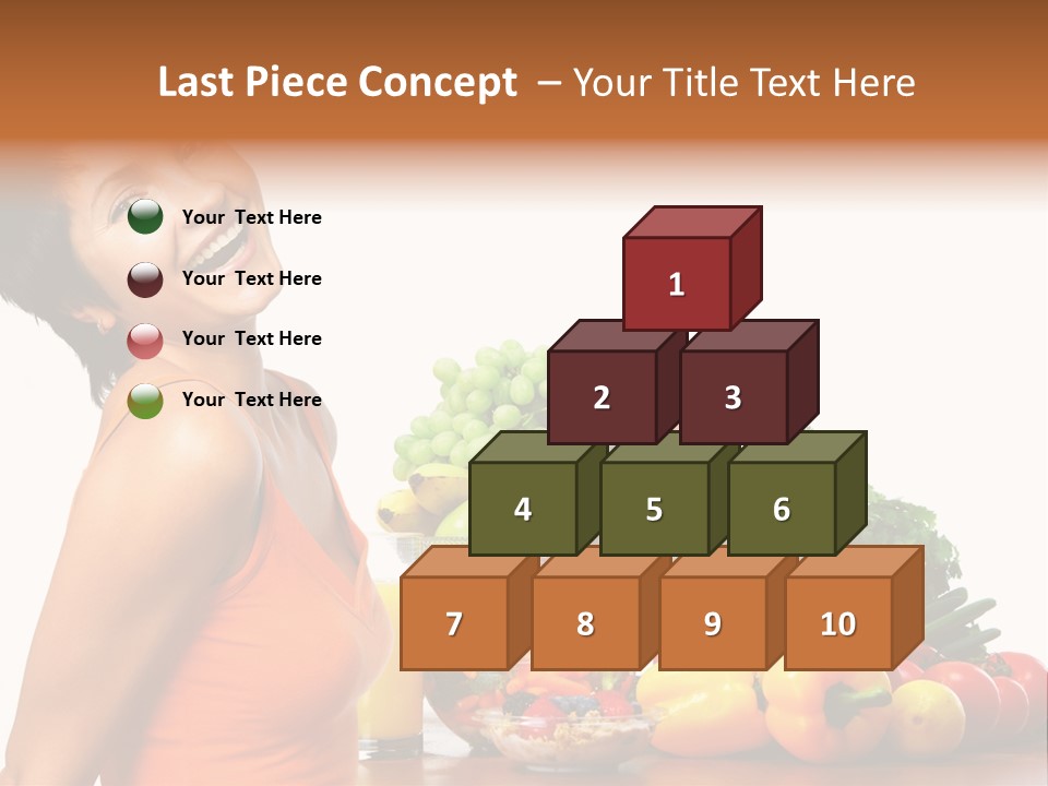 People Teeth Grape PowerPoint Template