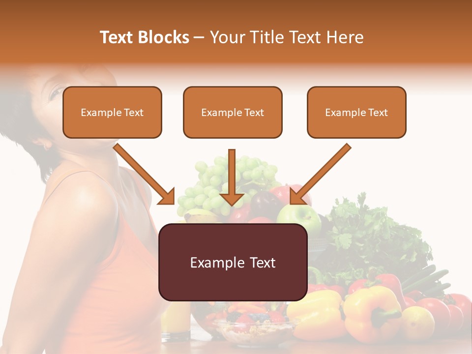 People Teeth Grape PowerPoint Template