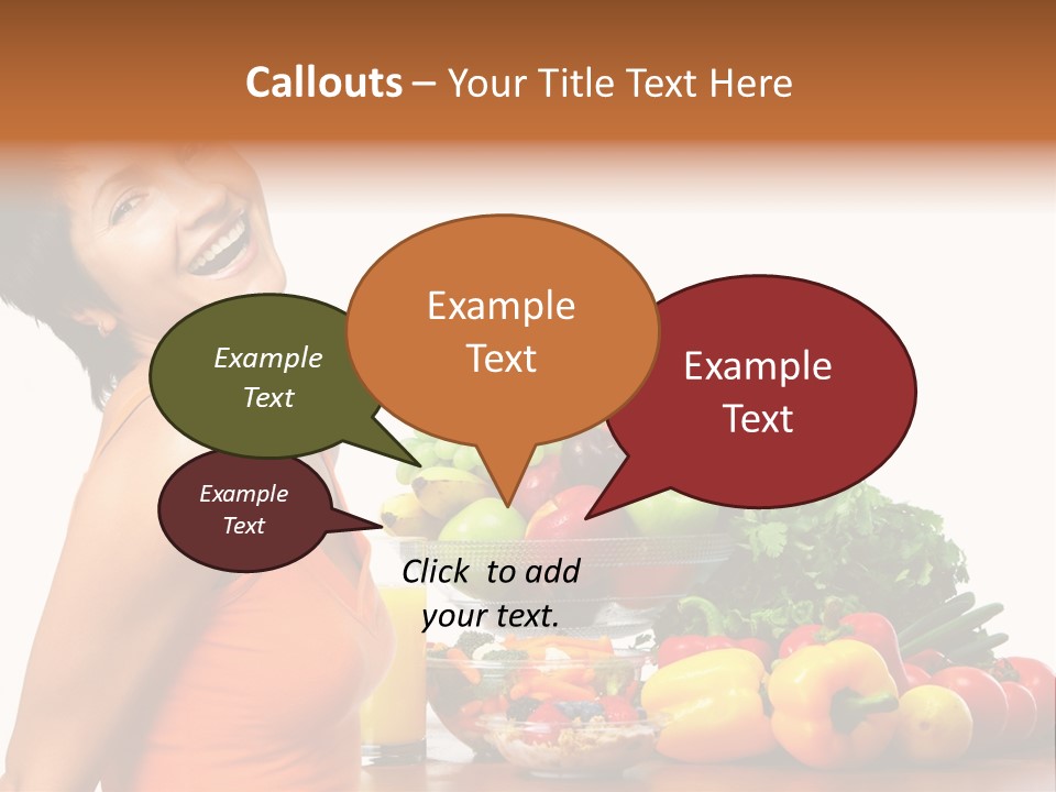 People Teeth Grape PowerPoint Template