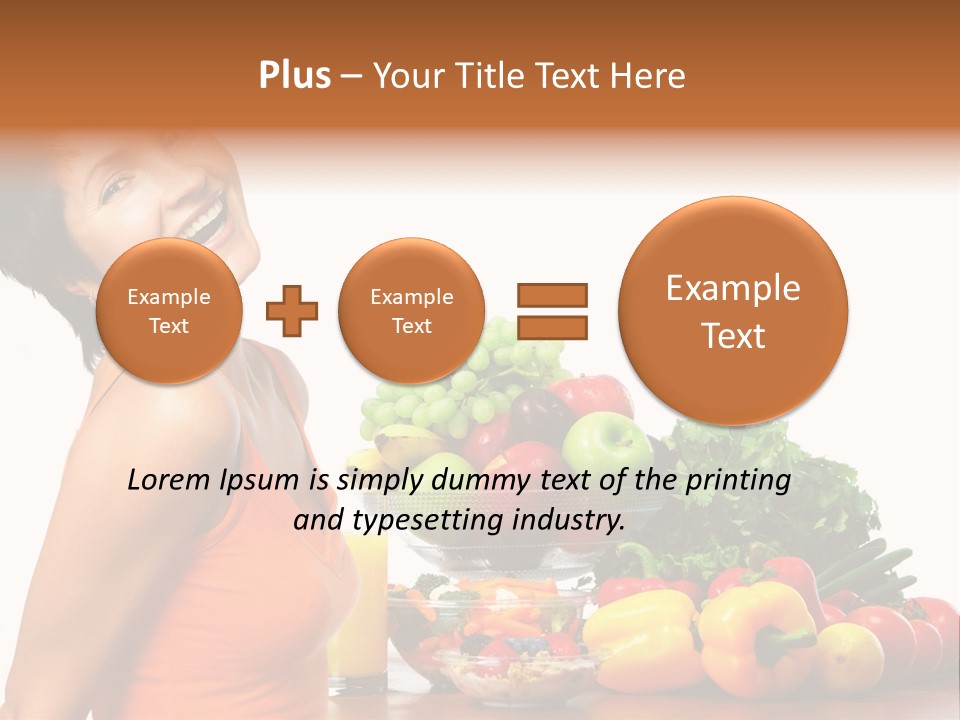 People Teeth Grape PowerPoint Template