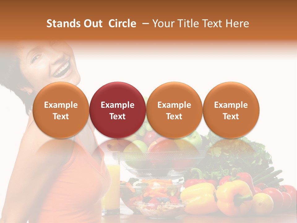 People Teeth Grape PowerPoint Template