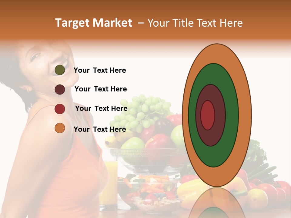 People Teeth Grape PowerPoint Template