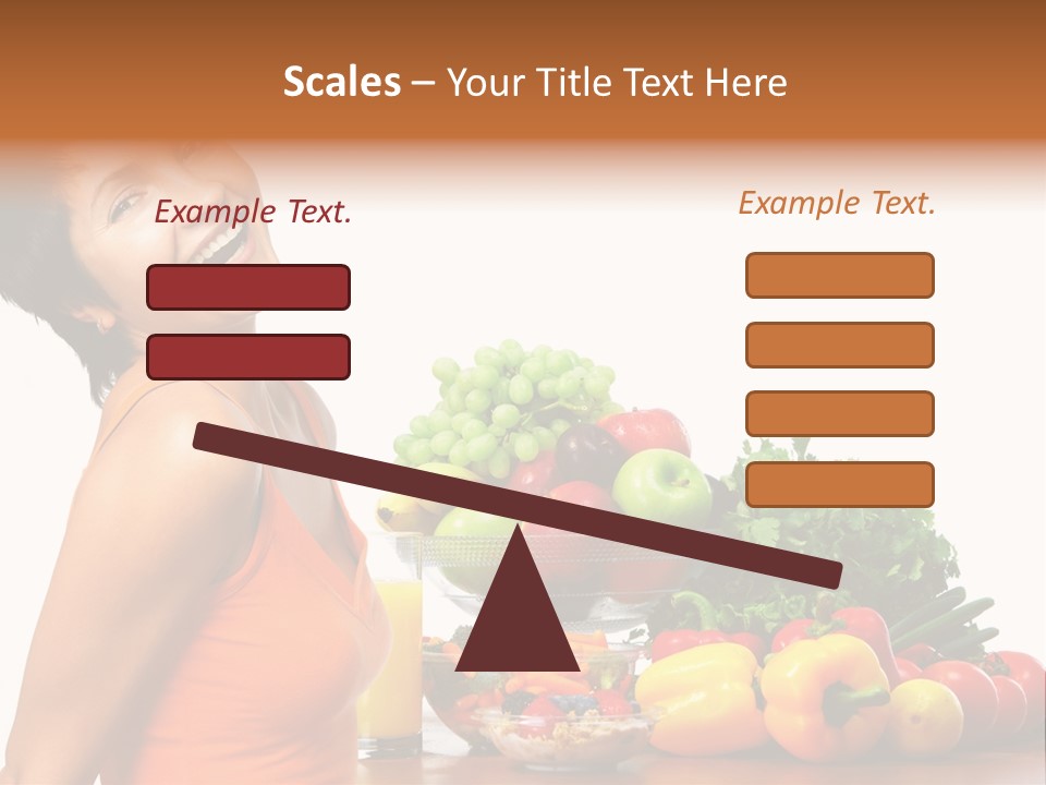 People Teeth Grape PowerPoint Template