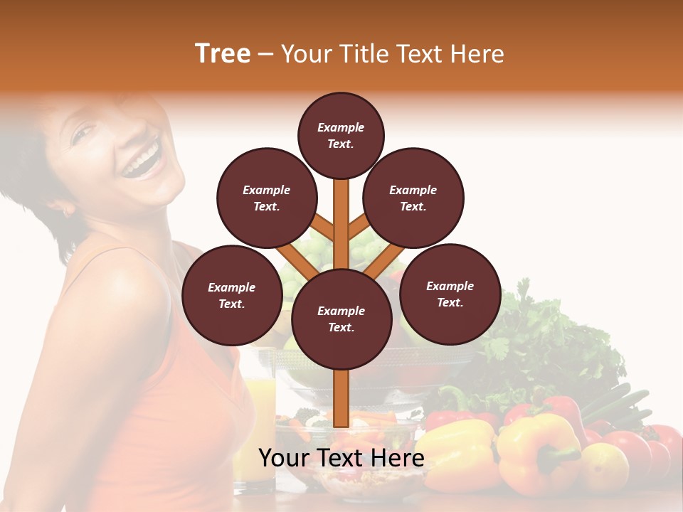 People Teeth Grape PowerPoint Template