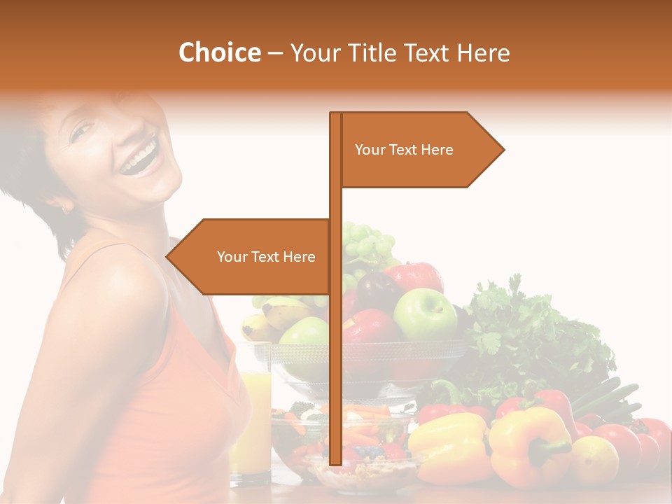 People Teeth Grape PowerPoint Template