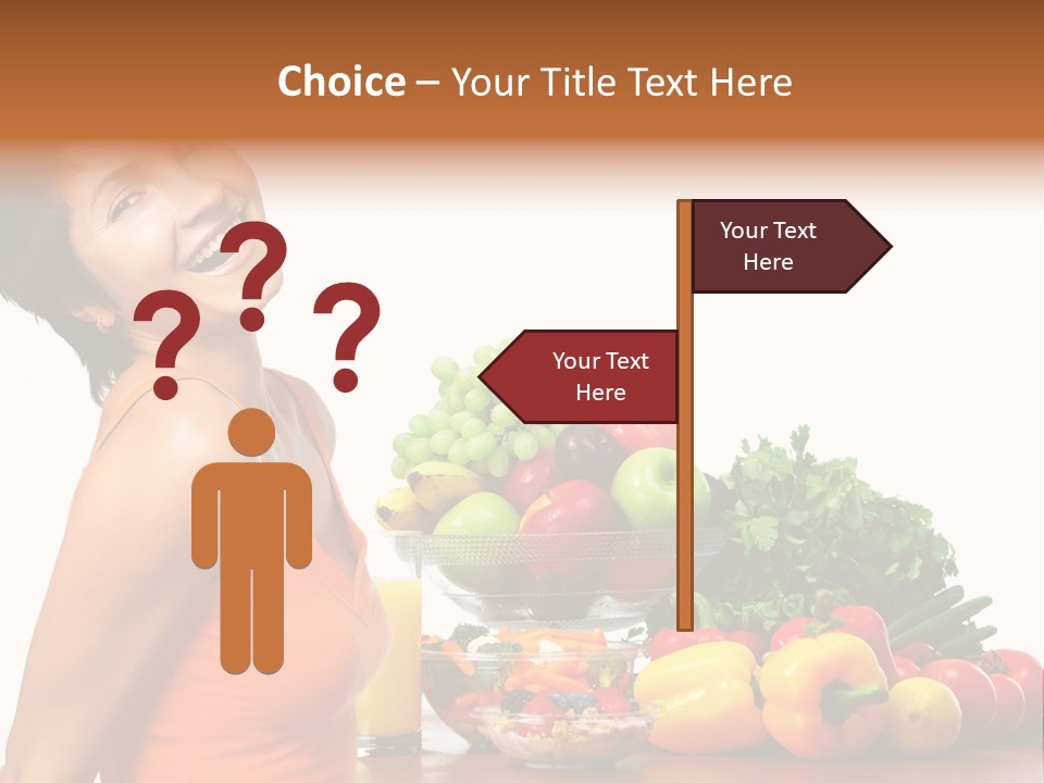 People Teeth Grape PowerPoint Template