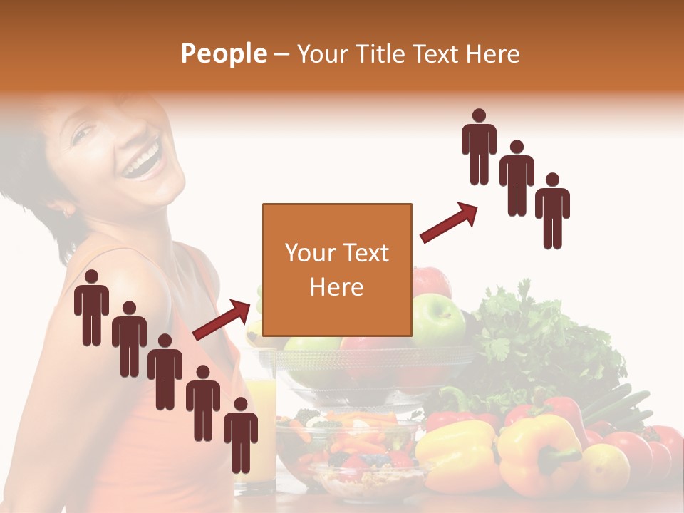 People Teeth Grape PowerPoint Template