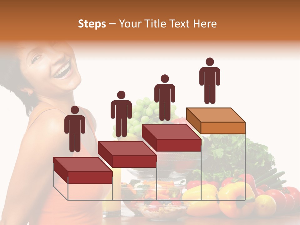 People Teeth Grape PowerPoint Template