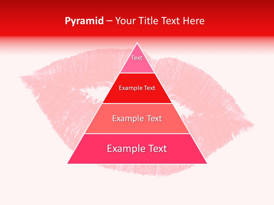 Kiss Gift Pink PowerPoint Template