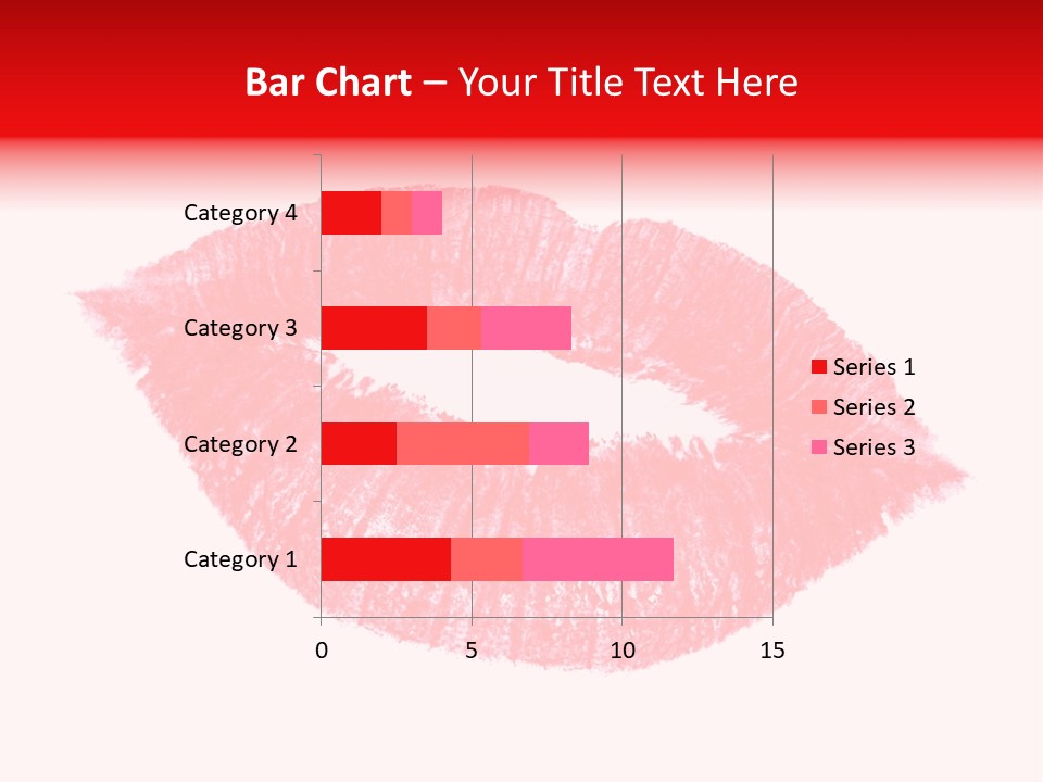 Kiss Gift Pink PowerPoint Template