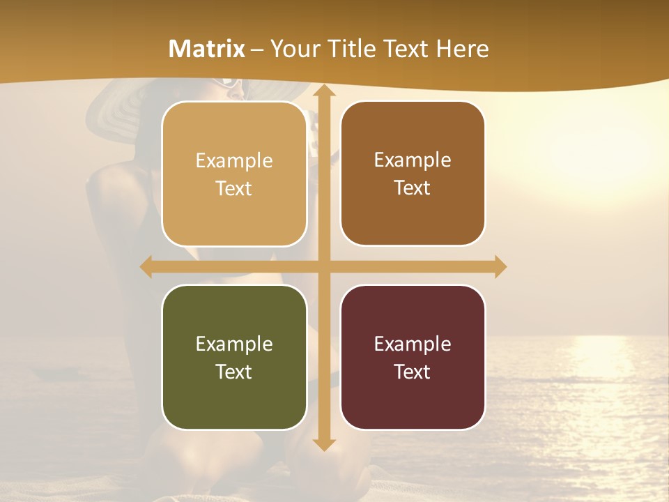 Wellness Closeup Breast PowerPoint Template