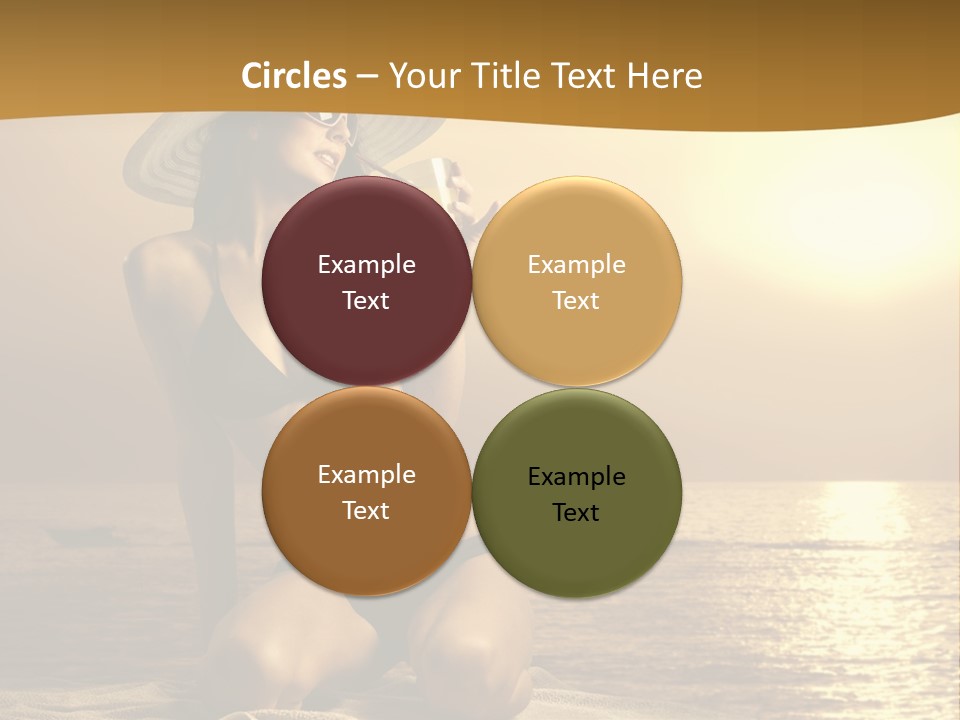 Wellness Closeup Breast PowerPoint Template