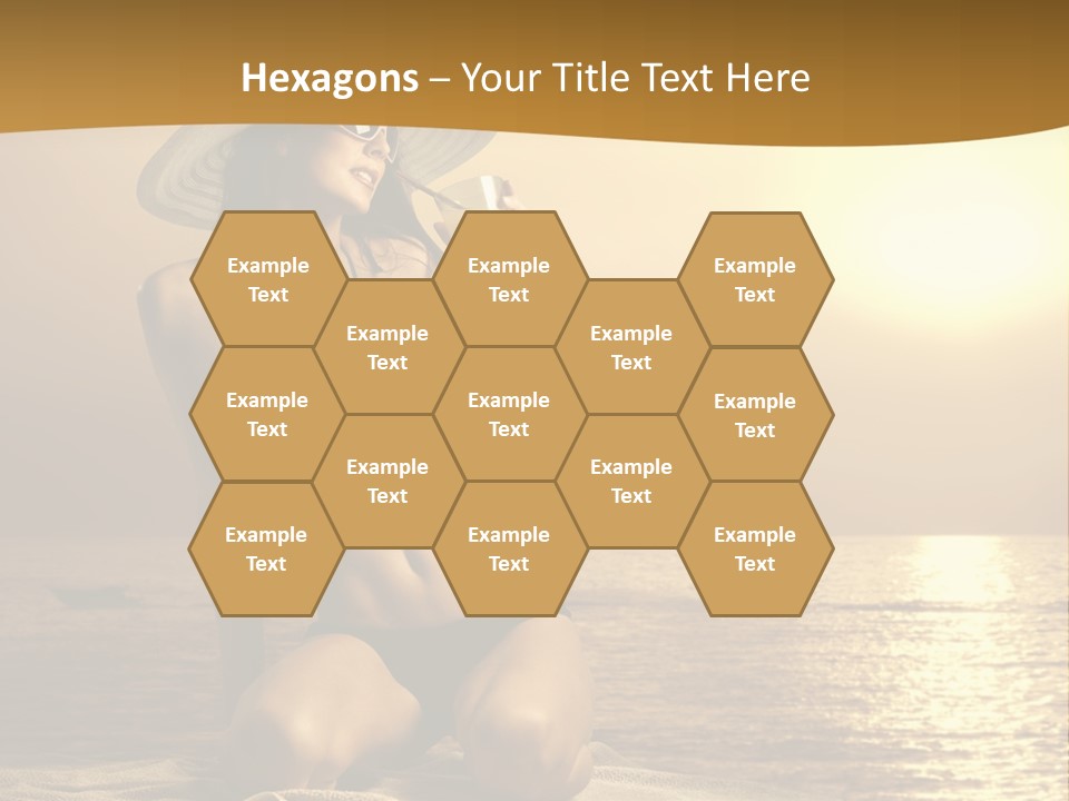 Wellness Closeup Breast PowerPoint Template