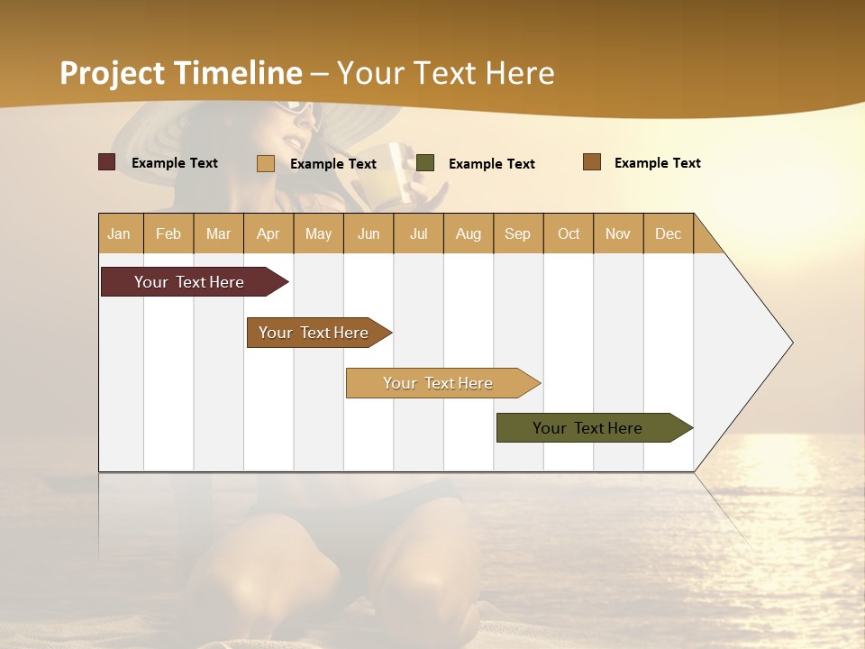 Wellness Closeup Breast PowerPoint Template