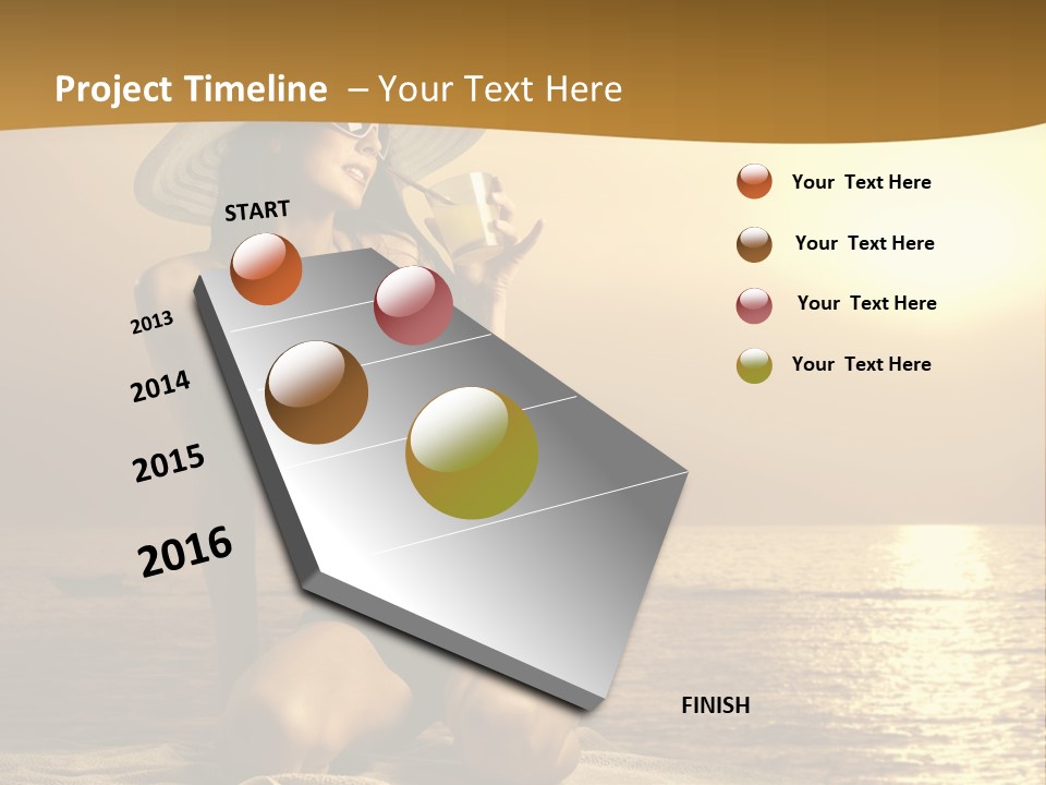 Wellness Closeup Breast PowerPoint Template