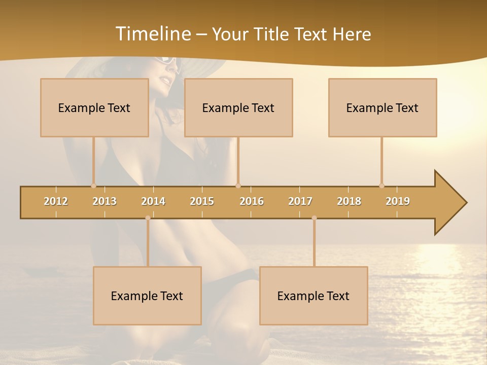 Wellness Closeup Breast PowerPoint Template