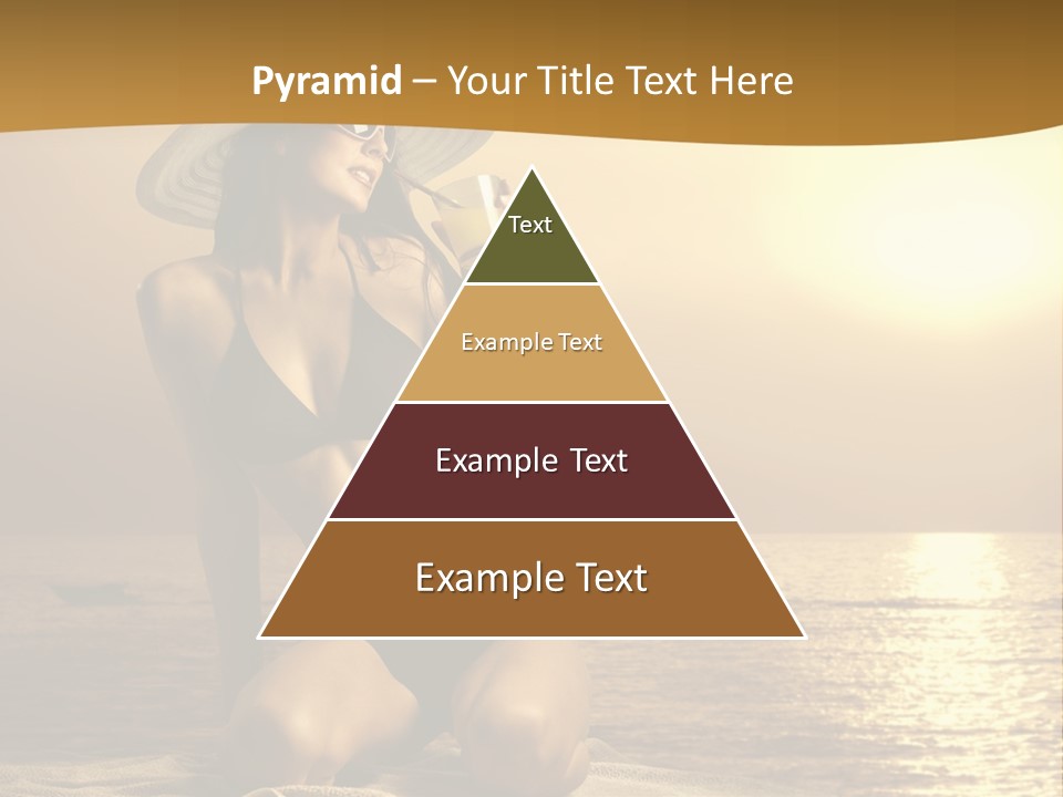 Wellness Closeup Breast PowerPoint Template