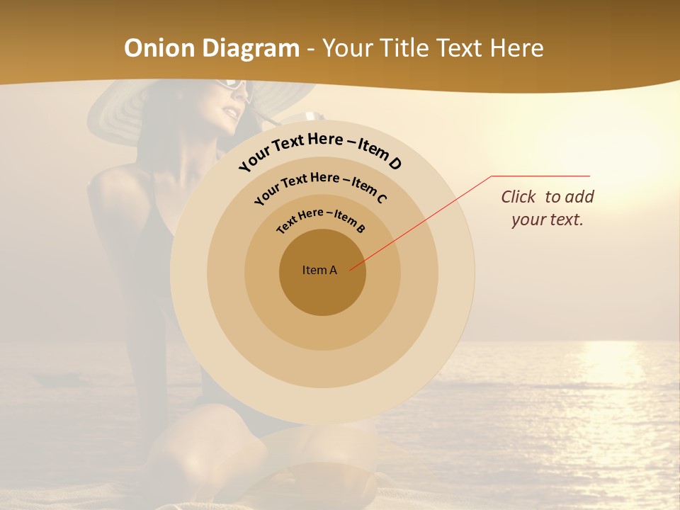 Wellness Closeup Breast PowerPoint Template