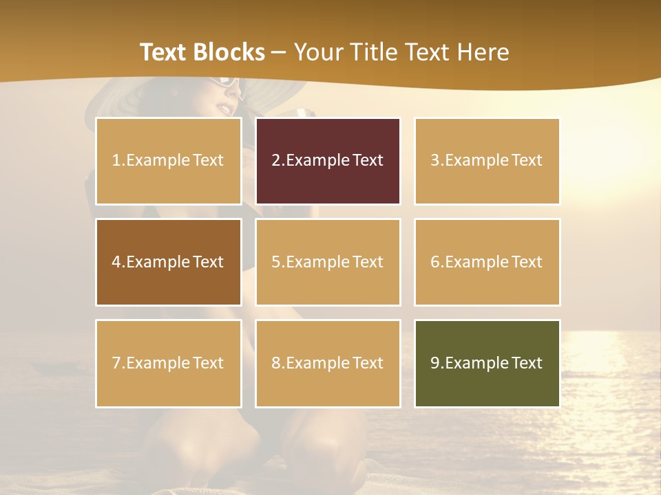 Wellness Closeup Breast PowerPoint Template