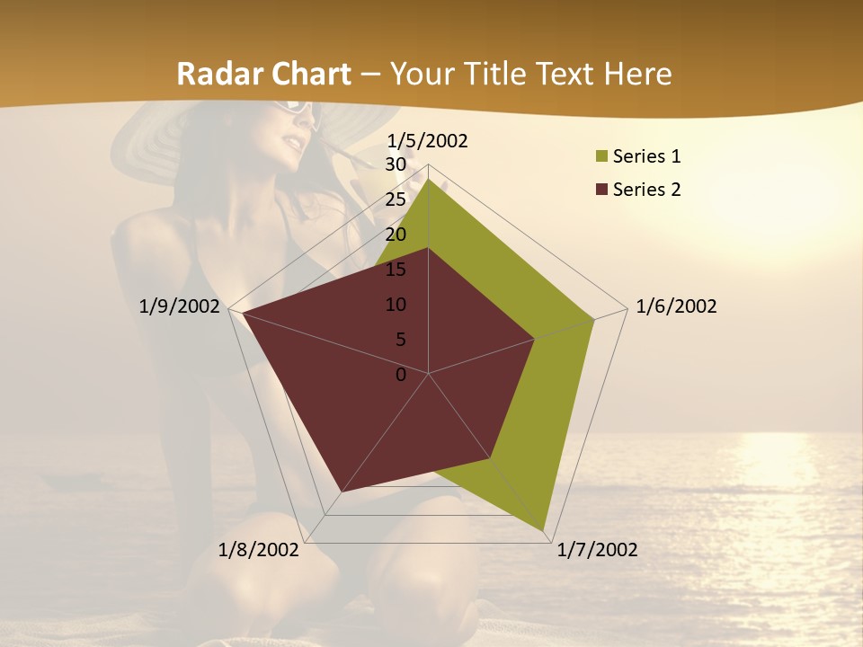 Wellness Closeup Breast PowerPoint Template