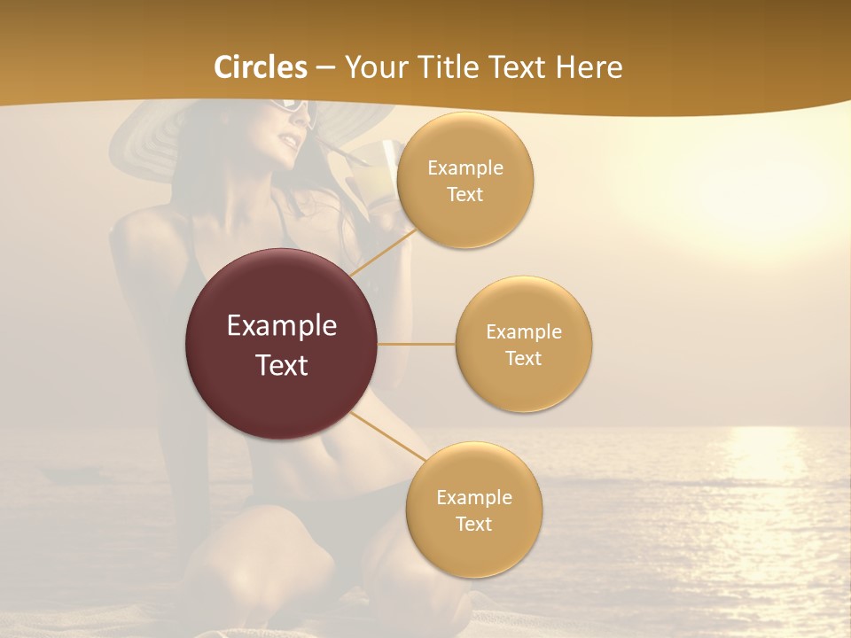 Wellness Closeup Breast PowerPoint Template