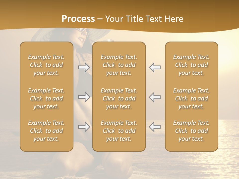 Wellness Closeup Breast PowerPoint Template