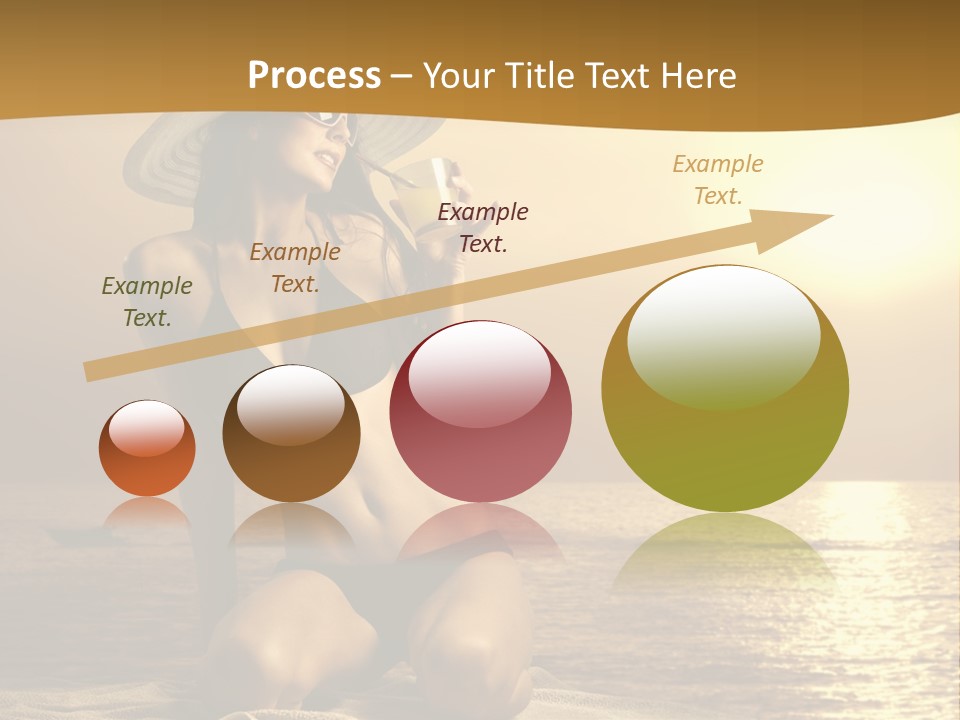 Wellness Closeup Breast PowerPoint Template