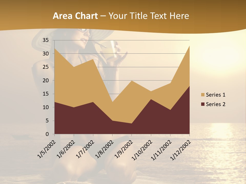 Wellness Closeup Breast PowerPoint Template